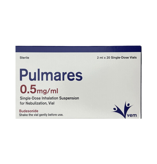 Pulmares 0,5 mq 2 ml N20 flakon - 