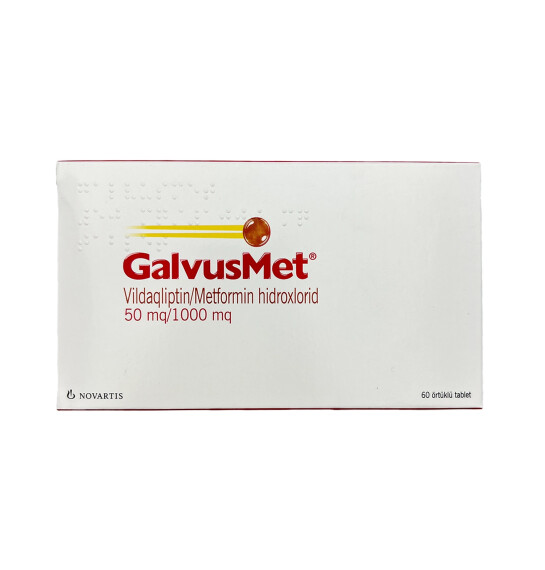 Qalvus Met 50/1000 Mg N60 tablet - 