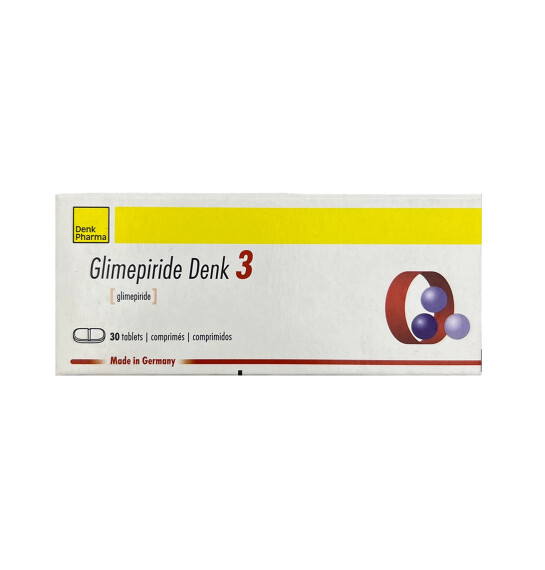 Qlimepirid denk 3 mq N30 tablet - 
