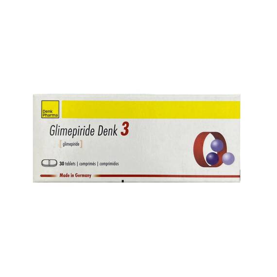 Qlimepirid denk 3 mq N30 tablet - 1