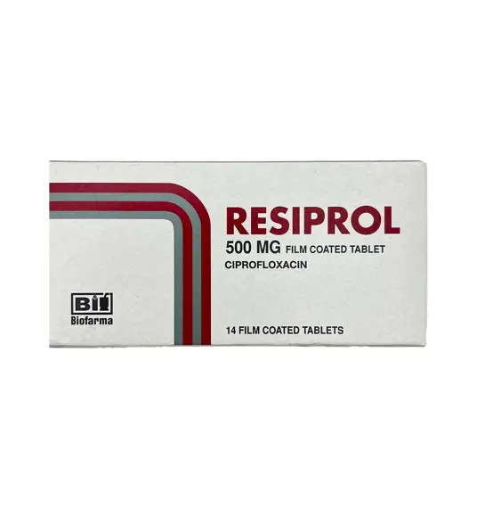 RESIPROL 500MG N14 TB - 1