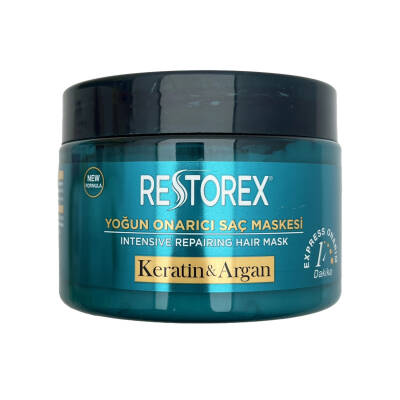 Restorex 4362 Saç Maskasi Keratin Argan, 300 ml - RESTOREX