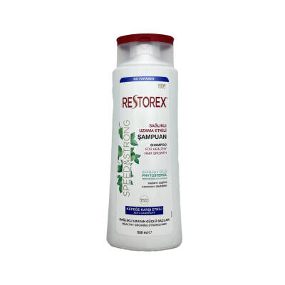 Restorex 6491 Kepeye Qarsi Sarmasikli Şampun, 500 ml - RESTOREX