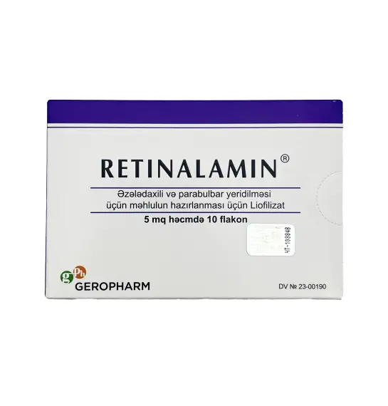 RETINALAMIN 1MG 5ML N10 FLK - 1