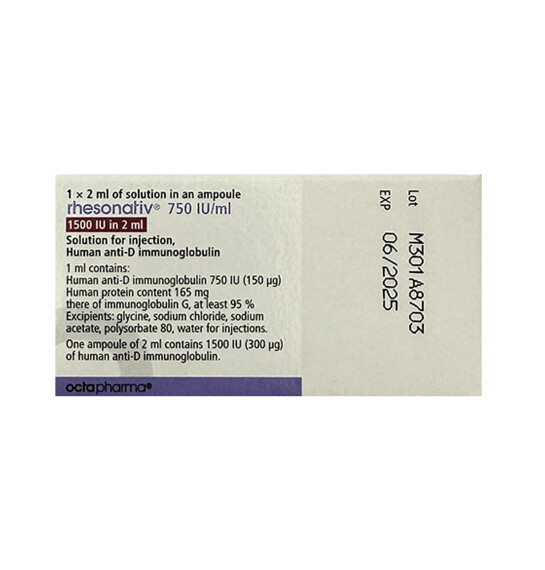 Rezonavit 1500 İU 2 ml N1 ampul - 