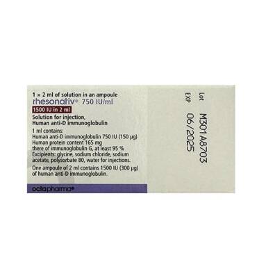 Rezonavit 1500 İU 2 ml N1 ampul - 