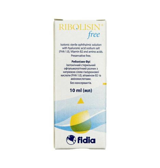 Ribolisin Free 10 ml göz damlası - 1