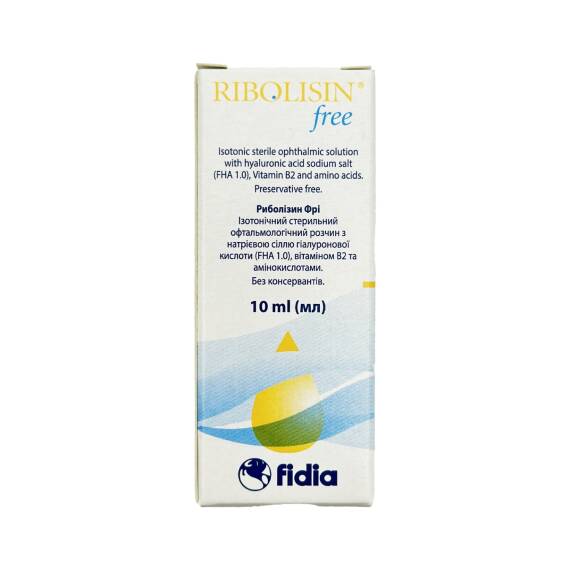 Ribolisin Free 10 ml göz damlası - 1