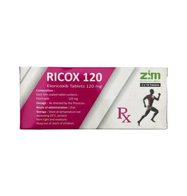 RICOX 120MG N30 TB - 