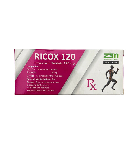 RICOX 120MG N30 TB - 