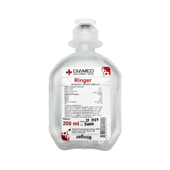 Ringer 200 ml Sistem Diamed - 1