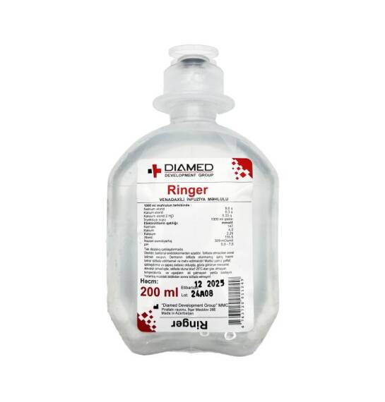Ringer 200 ml sistem Diamed - 1