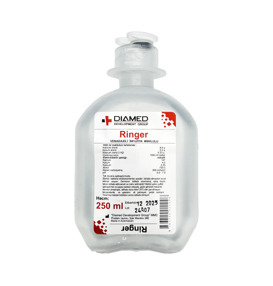 Ringer 250 ml sistem Diamed - 1
