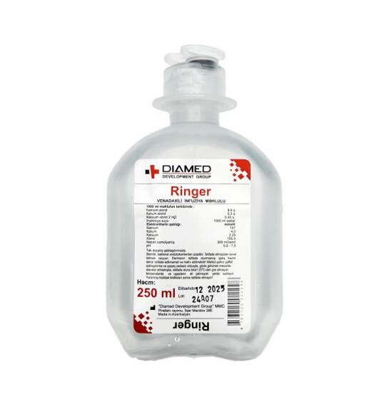 Ringer 250 ml sistem Diamed - 1