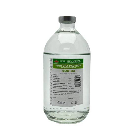 Ringer 400ml infuziya üçün məhlul (Eskom) - 1