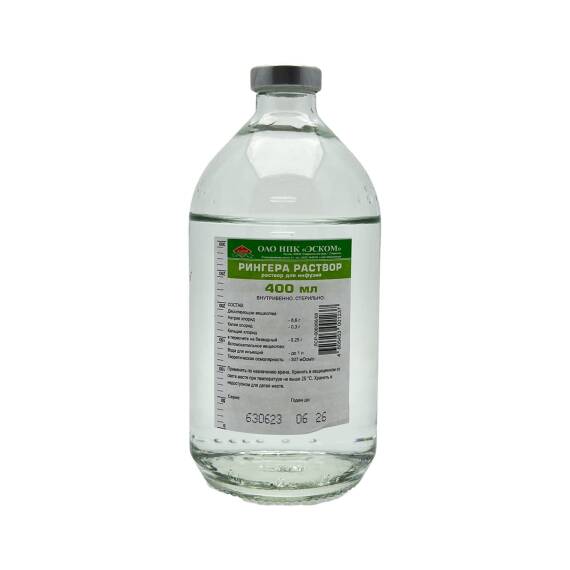 Ringer 400ml infuziya üçün məhlul (Eskom) - 1