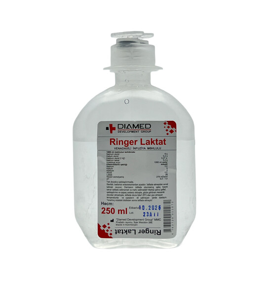 RINGER LAKTAT 250ML SISTEM DIAMED (15) - 