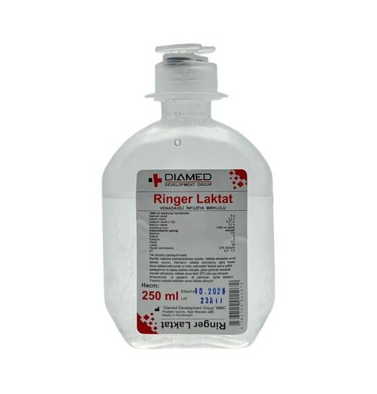 RINGER LAKTAT 250ML SISTEM DIAMED (15) - 1