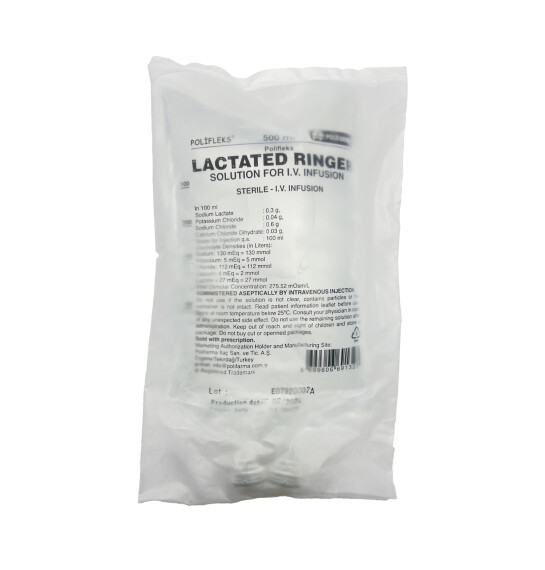RINGER LAKTAT 500ML SISTEM (POLIFARMA) - 
