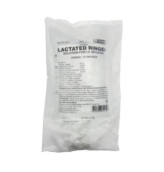 RINGER LAKTAT 500ML SISTEM (POLIFARMA) - 1