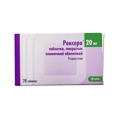 Roksera 20 mq N28 tablet (krka) - 