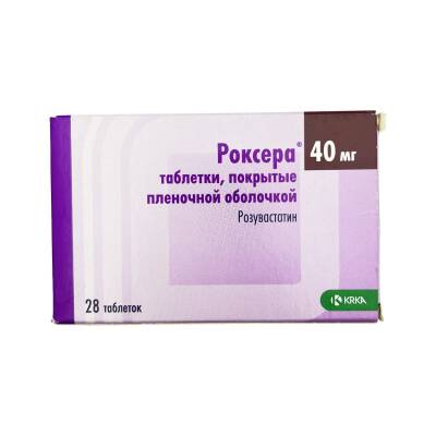 Roksera 40 mq N28 tablet (Krka) - 