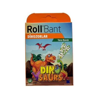 Roll Bant Dinozavrlar Plastr N12