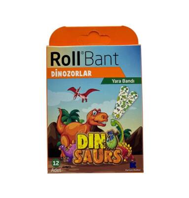 Roll Bant Dinozavrlar plastr N12 - ROLL