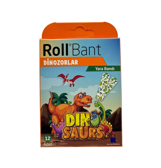 Roll Bant Dinozavrlar plastr N12 - ROLL