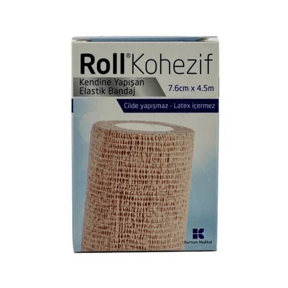 Roll Kohezif yapışqanlı elastik sarğı 7,6sm-4,5m - 1