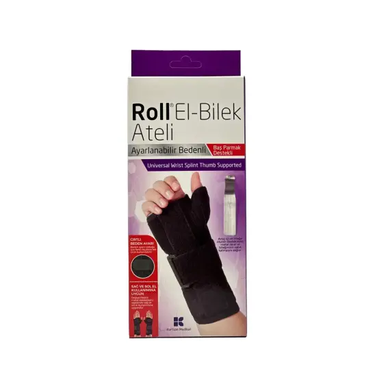Roll Əl-Bilək splinti dəstəkli - 1