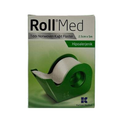 Roll Med Tibbi Kağız Plastr 2, 5sm-5m - 