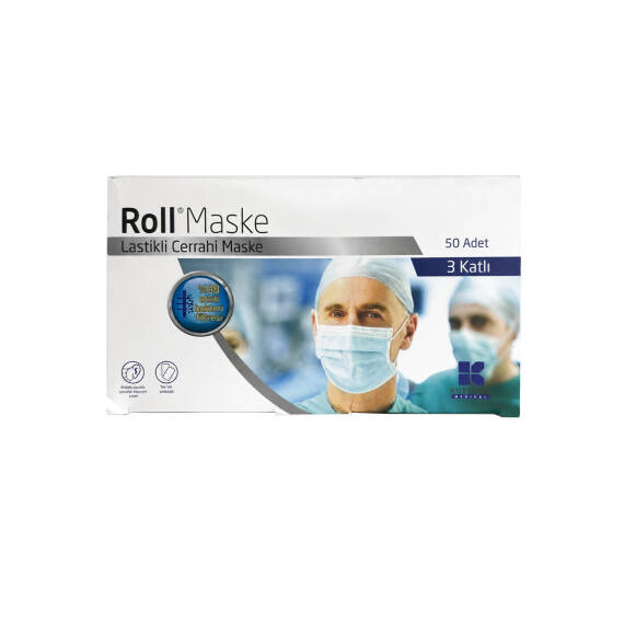 ROLL STERIL LASTIKLI MASKA N50 5555 - 1