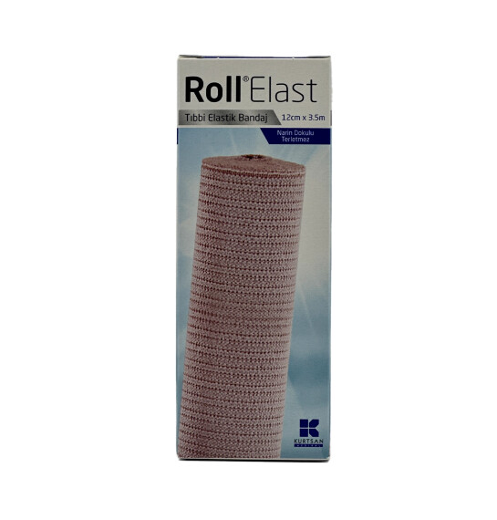Rollelast dəri rəngi (12sm-3,5m) elastik bint - ROLL