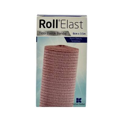 Rollelast Dəri Rəngi (8sm-3, 5m) Elastik Bint - 