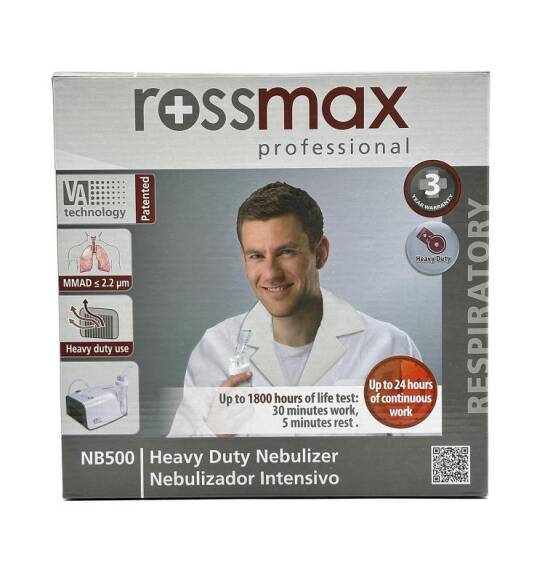 Rossmax NB500 Nebulayzer kompressor professional - 1