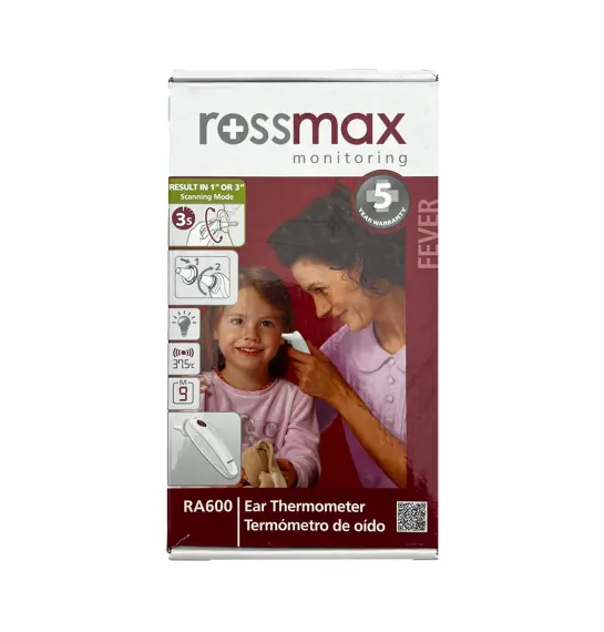 Rossmax RA600 Termometr elektron alından qulaqdan yaddaşlı - 1