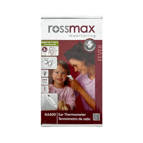 Rossmax RA600 Termometr elektron alından qulaqdan yaddaşlı - 1