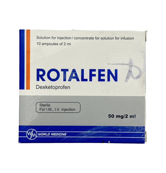 ROTALFEN 25MG 2ML N10 AMP (TURK) - 1
