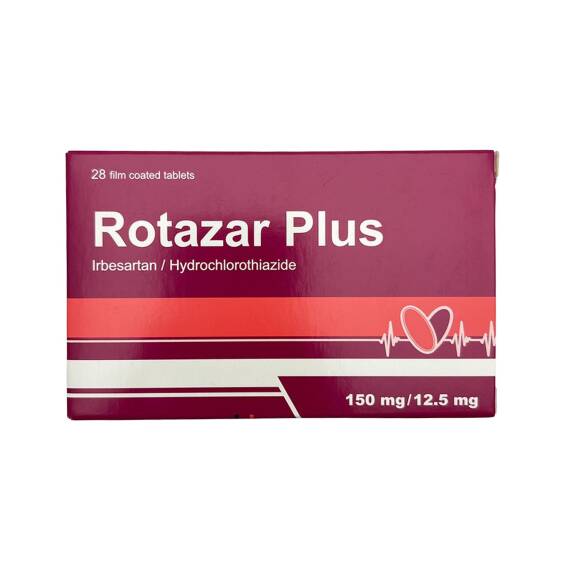 ROTAZAR PLUS 150/12,5MG N28 TB - 1