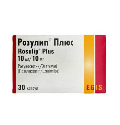 Rozulip Plus 10/10 Mg N30 kapsul - 