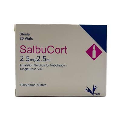 Salbukort 2,5 mq 2,5 ml N20 flakon - 