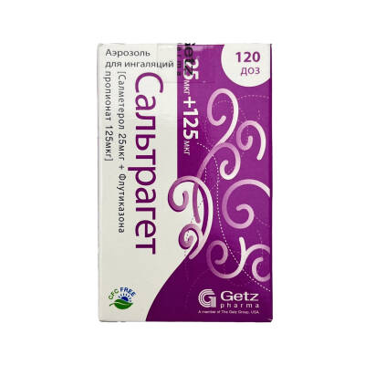 SALTRAGET 25MKG/125MKG 120 DOZ N1 AEROZOL - 