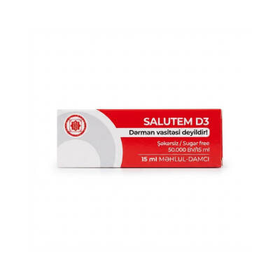 SALUTEM D3 50.000BV 15ML DAMLA - 