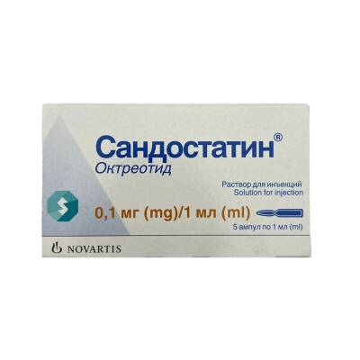 Sandostatin 0, 1MG 1 ml N5 Amp - 