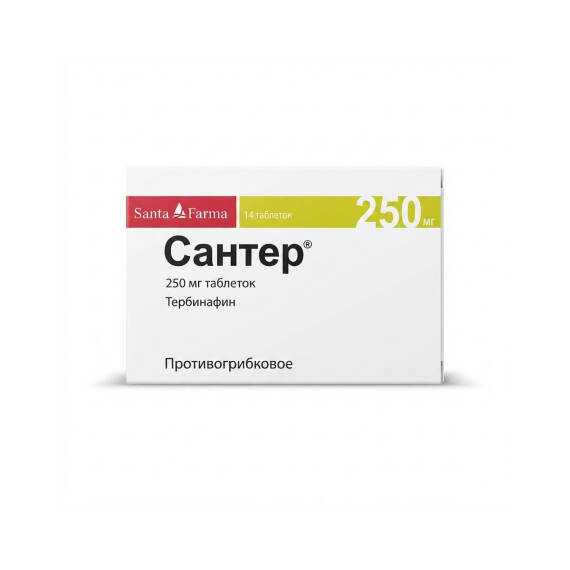 SANTER 250MG N14 TAB - 1