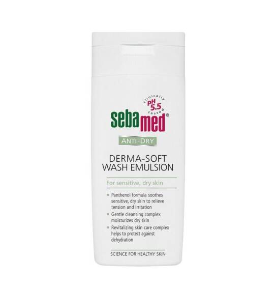 Sebamed Derma Soft 200 ml yuyucu emulsiya - 1