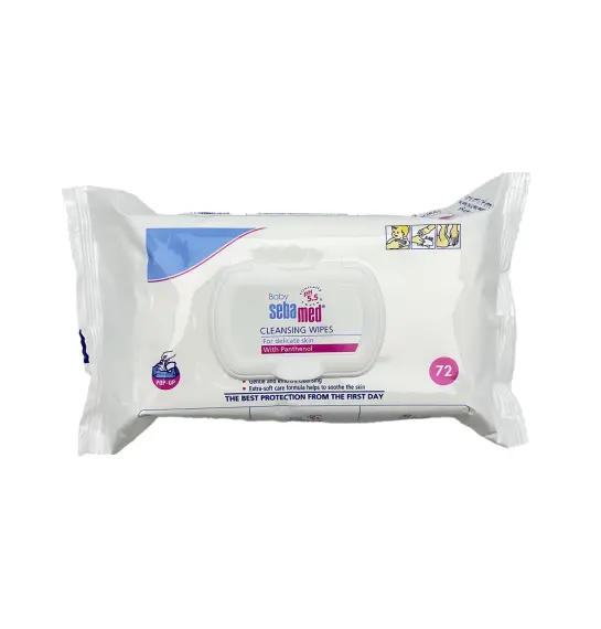 Sebamed uşaq üçün təmizləyici nəm salfet 72 ədədli - 1