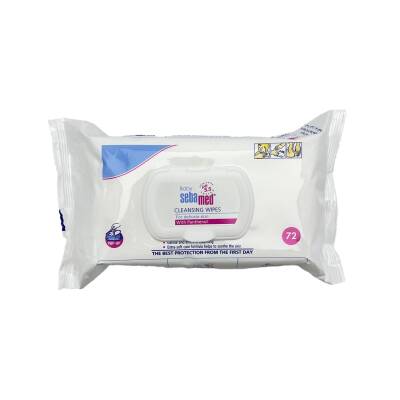 Sebamed Uşaq üçün Təmizləyici Nəm Salfet 72 Ədədli - SEBAMED