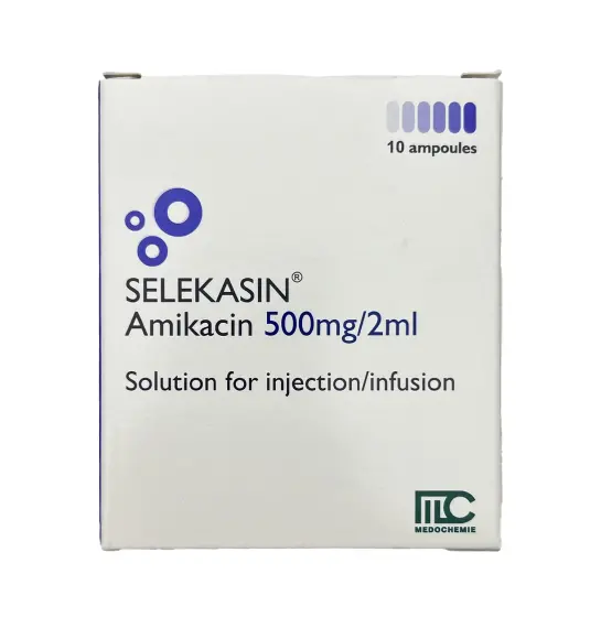 SELEKASIN 500MG 2ML N10 FLK - 1